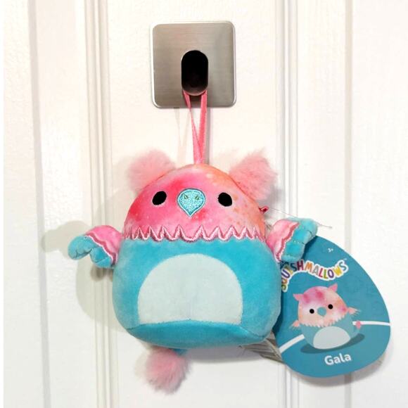 Squishmallow Gala the 4-inch Griffon Plush Christmas Ornament, S4 #1383 - Picture 2 of 7